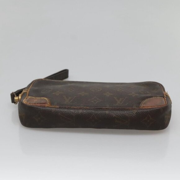 LOUIS VUITTON Monogram Marly Dragonne PM Clutch Bag - Picture 13 of 16